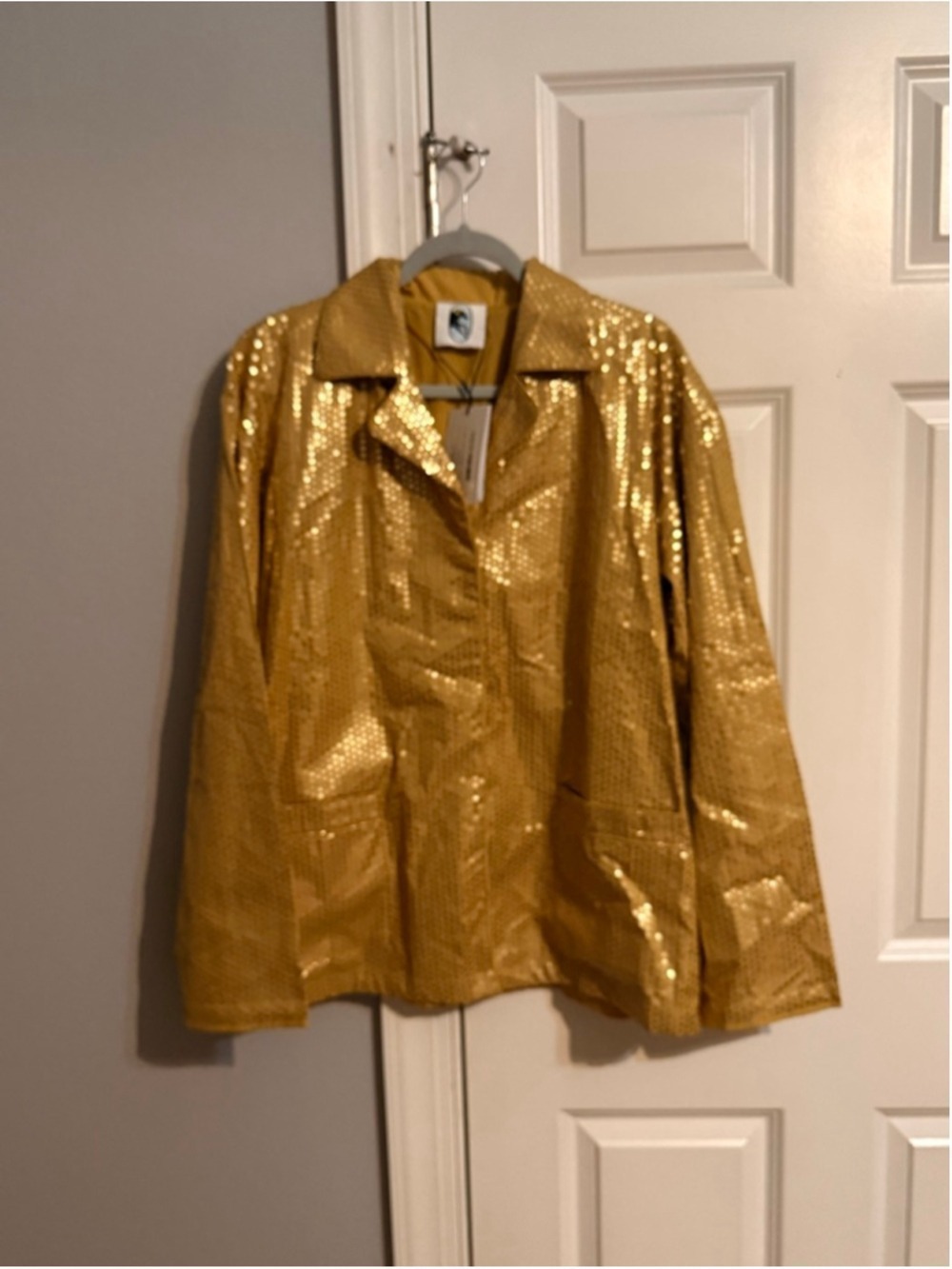 Women's Sleeper Gold SuperNova Sequin Set L/XL - Picture 2 of 15